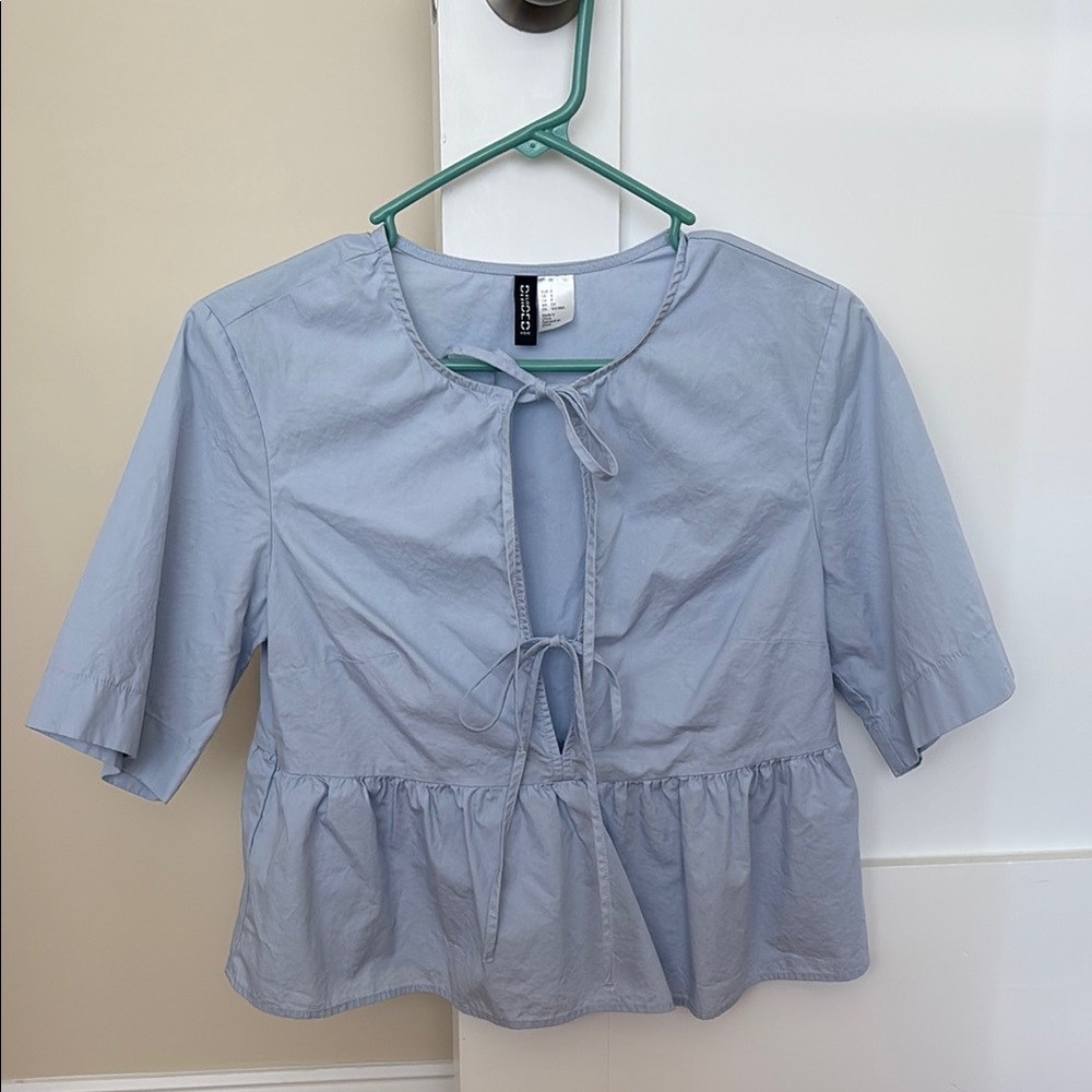Light Blue Women's Top